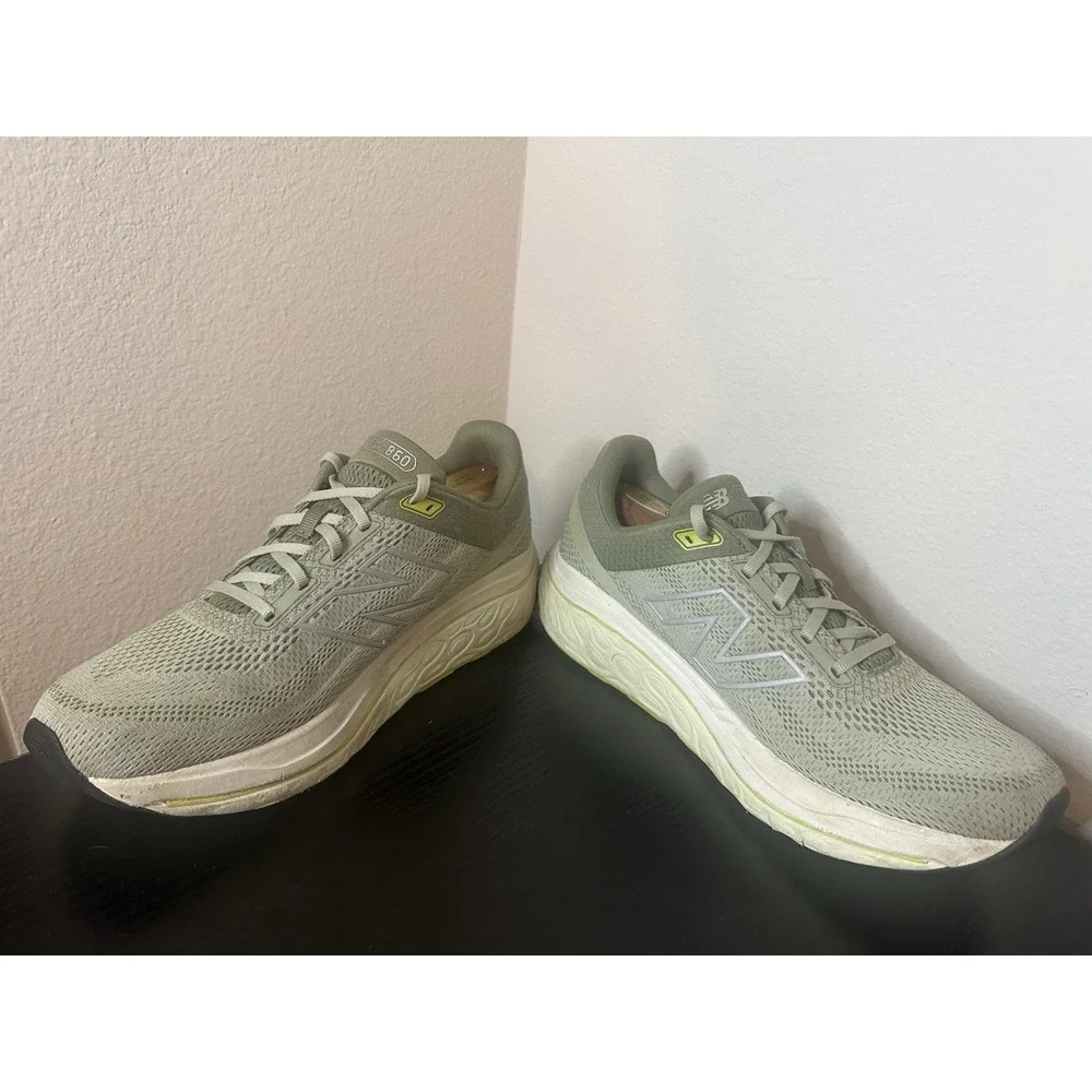 New Balance Shoes Mens 12 B Fresh Foam X 860v14 Men‎ Running Light Green M860H14